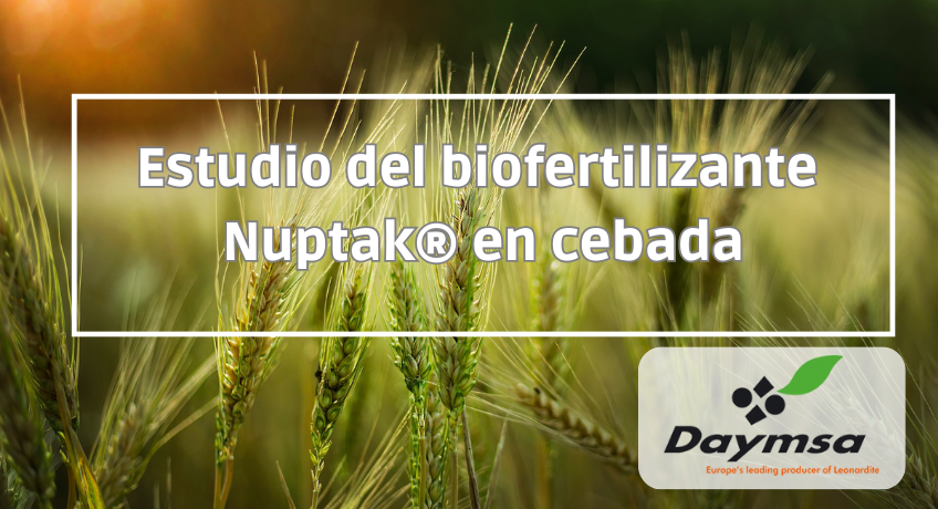 Nuptak® en cebada, eficaz complemento de la nutrición nitrogenada