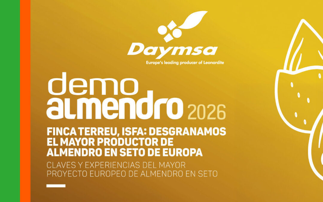Daymsa refuerza su compromiso con el sector en DemoAlmendro 2026